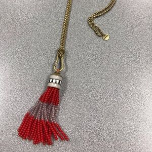 Stella & Dot Tassel Necklace